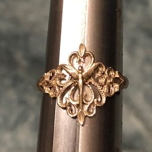 Jewelry - Sterling silver angel ring. Size 8 1/4. Stamped Jewelry - Sterling silver angel ring. Size 8 1/4. Stamped